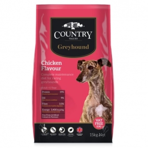 Country Values Greyhound Chicken Flavour 15kg