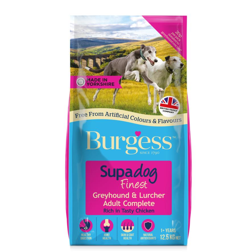 Burgess Supadog Finest Greyhound and 