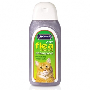 Johnsons Cat Flea Cleansing Shampoo
