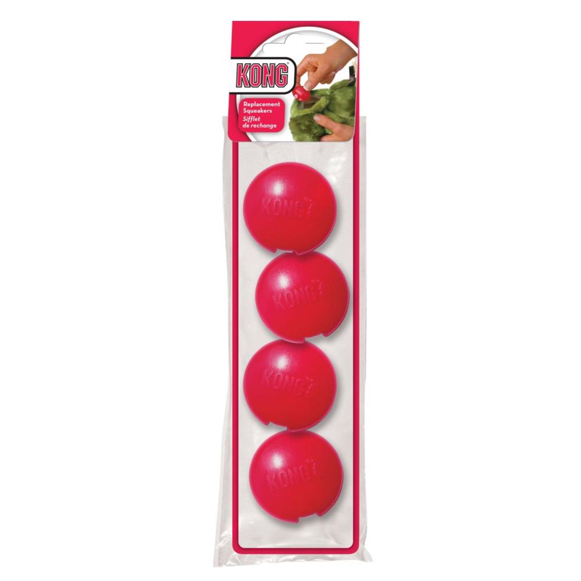 KONG Replacement Squeakers LARGE 4pkl