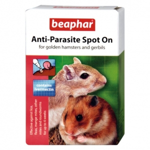 Beaphar Anti Parasite Spot On for Hamsters & Gerbils 6x2pk [B2B]
