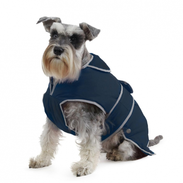 Ancol Muddy Paws Stormguard Dog Coat Navy Blue