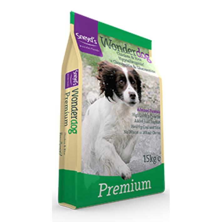 Sneyds Wonderdog Premium with Chicken and Rice 15kg VAT