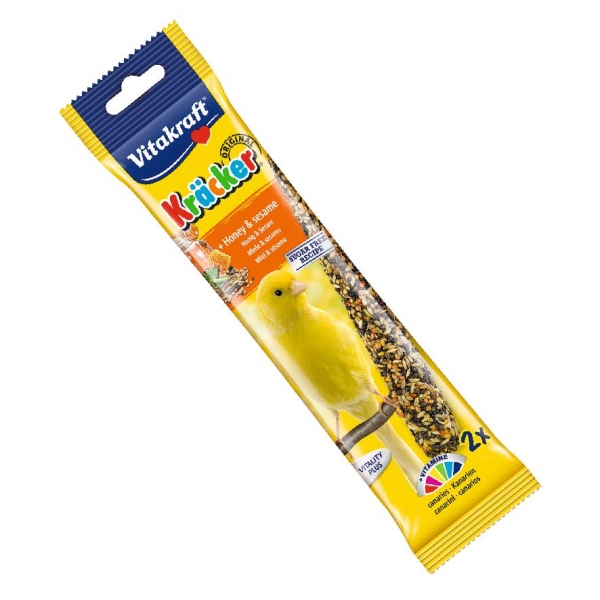 Vitakraft Canary Kracker Sticks Honey & Sesame 2pcs