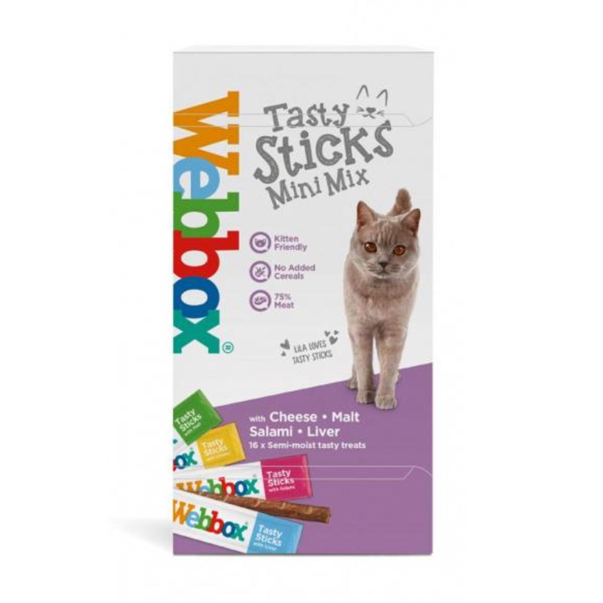 Webbox Tasty Sticks Mini Mix 16pcs