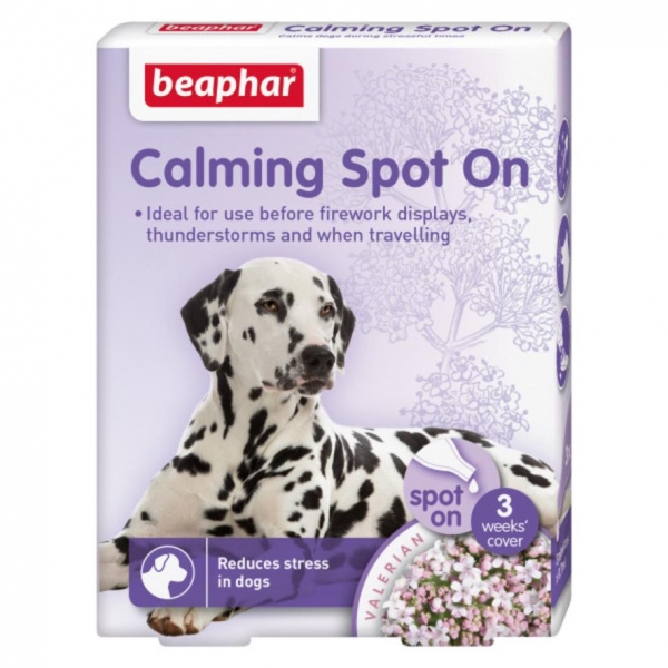 BEAPHAR Calming Spot On Dog 3pk