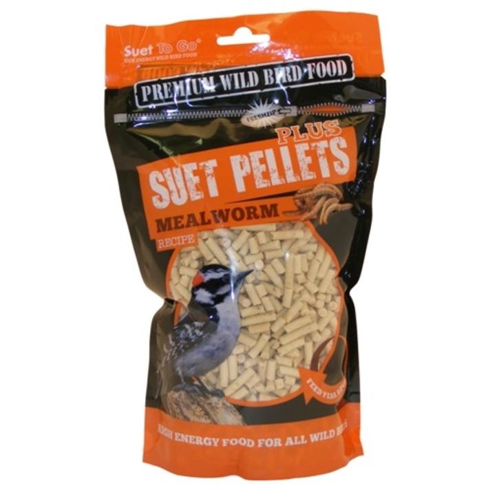 Suet to Go Suet Pellets with Mealworms 550gm