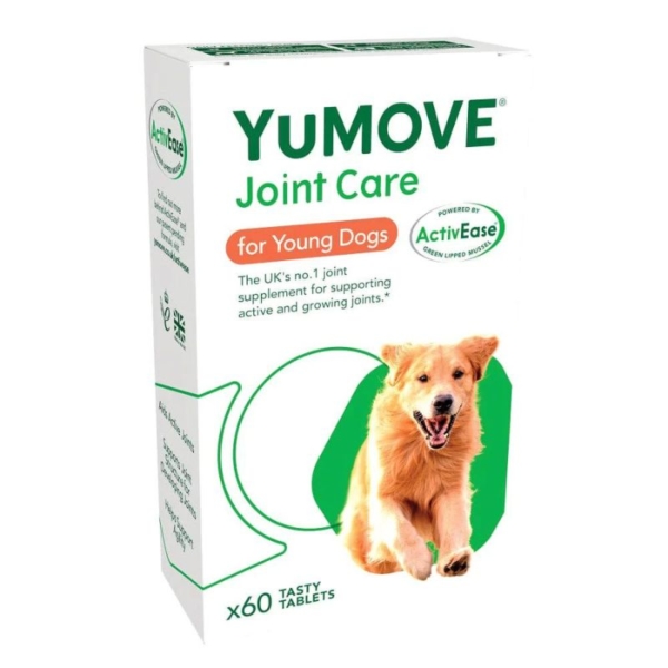 YuMOVE Joint Care Tablets for Young Dogs 60pk