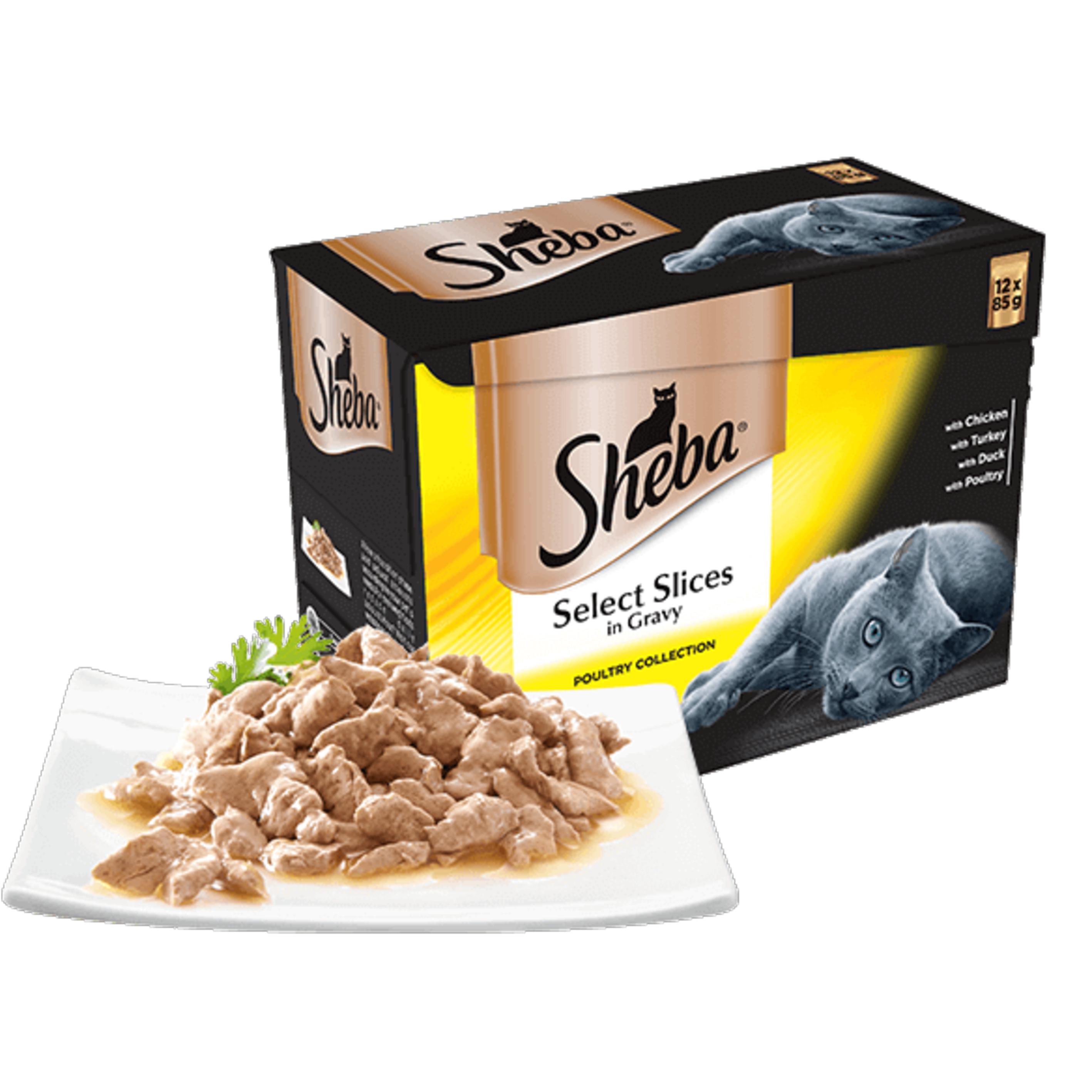 Sheba Select Slices Poultry Collection 