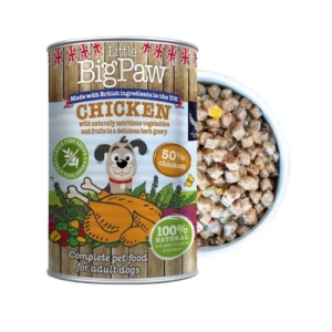 Little Big Paw Tins Chicken with Green Beans 12x390g