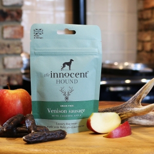The Innocent Hound Venison Sausage with Chopped Apple 7pc [BB 11-22]