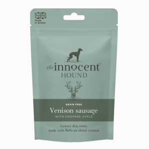The Innocent Hound Venison Sausage with Chopped Apple 7pcs