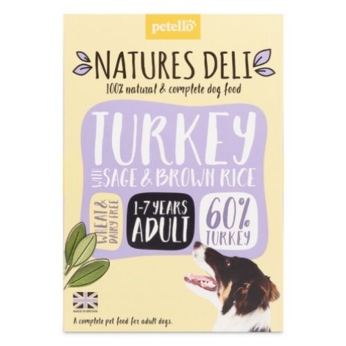 NATURES DELI Trays Turkey with Sage & Brown Rice 7x400g