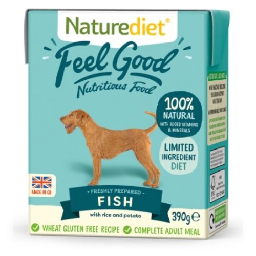 Naturediet Feel Good Fish 18x390g