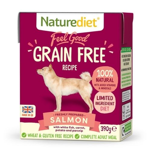 Naturediet Grain Free Salmon 18x390g