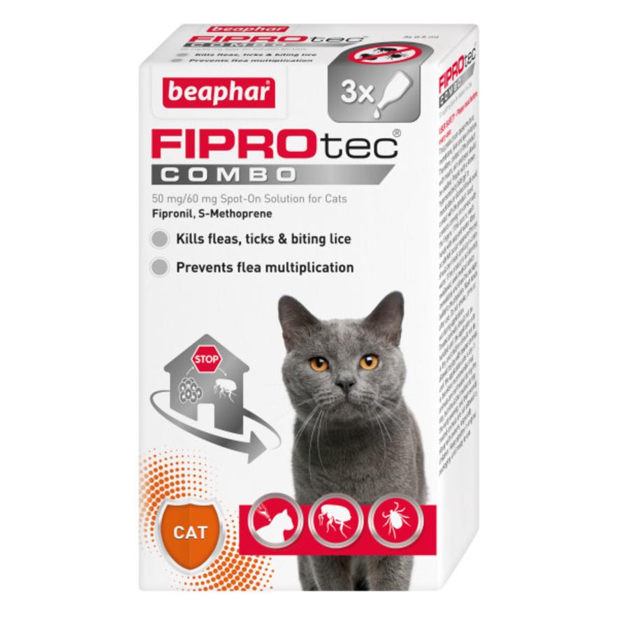 Beaphar FIPROtec Combo for Cats 3 Treatment
