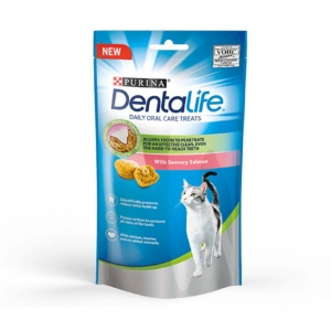 Purina Dentalife Oral Care Cat Treats with Salmon 40gm