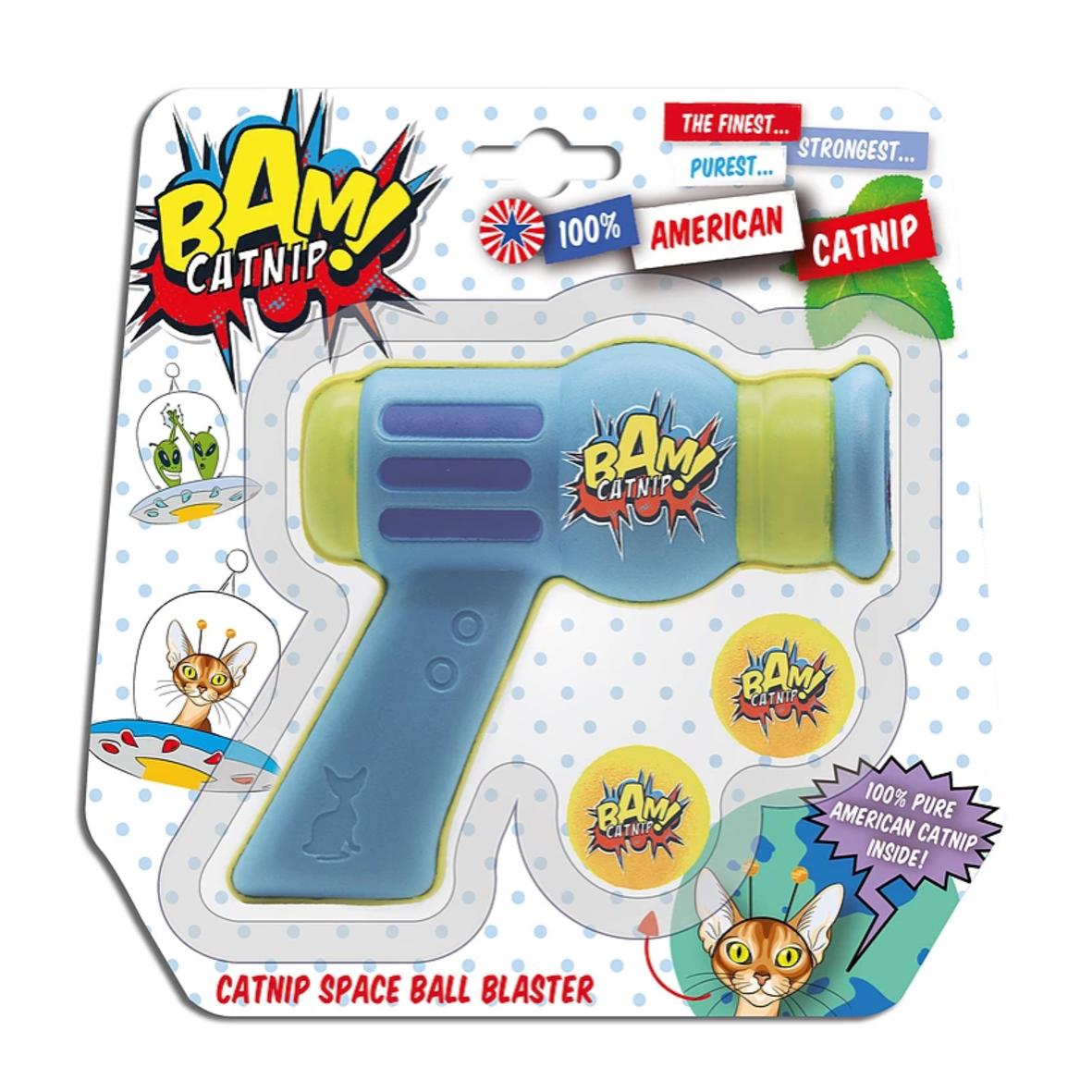 BAM Catnip Space Ball Blaster