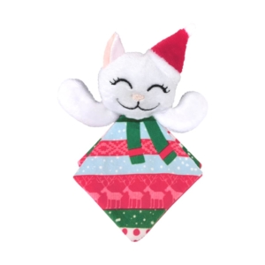 KONG Holiday Crackles Santa Kitty