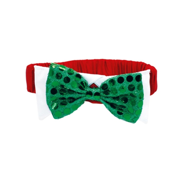 Holly & Robin Sequin Bow Tie