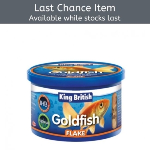 King British Goldfish Flake 55g Last Chance