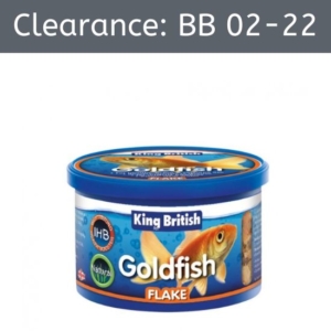 King British Goldfish Flake 55g BB 02-22