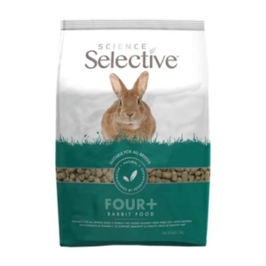 CLEARANCE SCIENCE Selective FOUR+ Rabbit Food 1.5kg