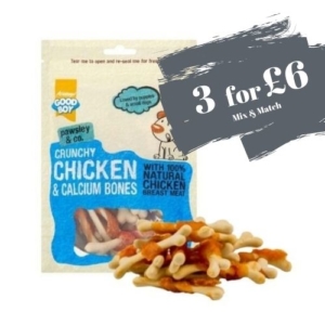 Good Boy Crunchy Chicken & Calcium Bones 100g