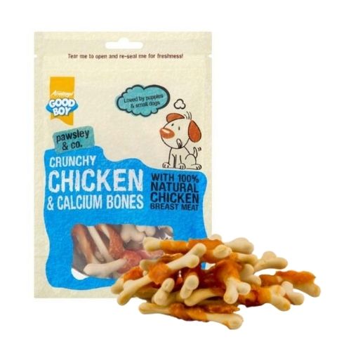 Good Boy Crunchy Chicken & Calcium Bones 100g