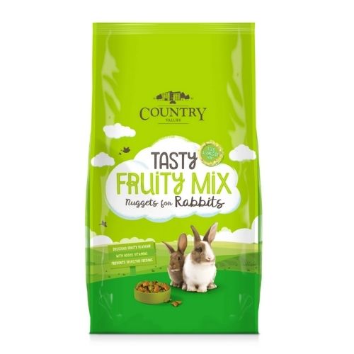 Country Values Fruity Mix Nuggets for Rabbits 1.5kg VAT FREE