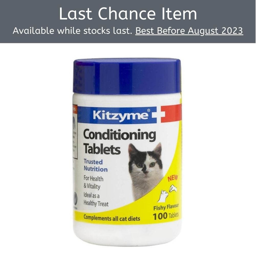 Kitzyme Conditioning Tablets Fish Flavour 100pcs