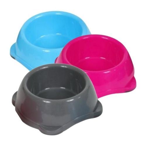 (D) Animal Instincts Plastic Dog Bowl ALL COLOURS