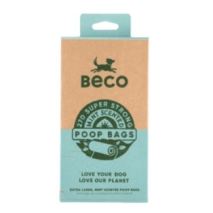 BECO Degradable Poop Bags Mint Scented 270pk