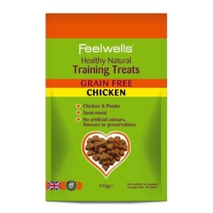 Feelwells Grain Free Training Treats 115g