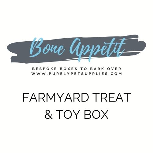 Bone Appetit Farmyard Treat & Toy Box