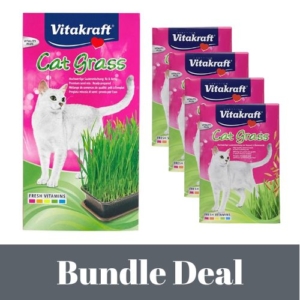 Vitakraft Cat Grass & Seed Refill Bundle