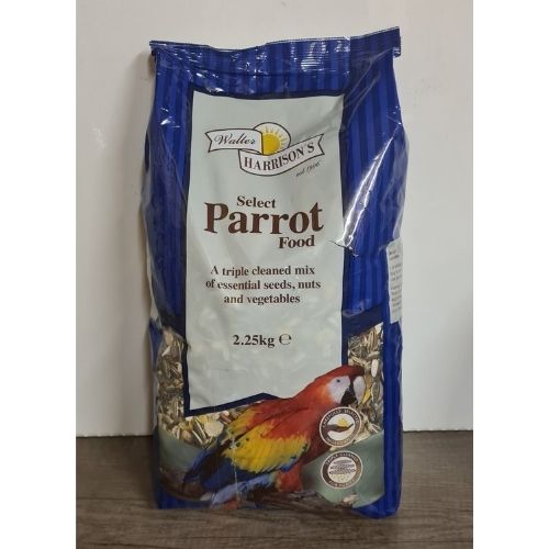 (C) Walter Harrisons Select Parrot Food 2.25kg [DAMAGED BAG]