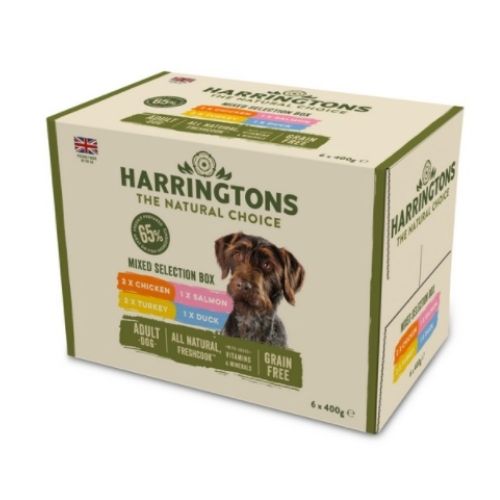 HARRINGTONS Natural Mixed Selection Box 6x400g