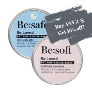 Be:Loved Pet Paw & Nose Balm 60g