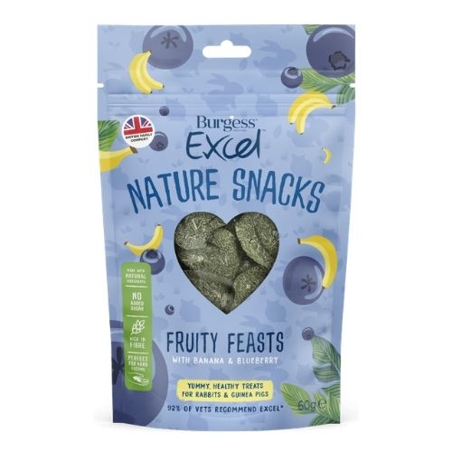 Excel Nature Snacks Fruity Feasts 60g