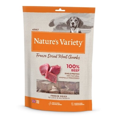 Natures Variety Beef Meat Chunks 200g