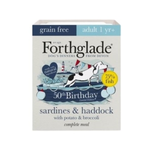 Forthglade 50th Birthday Sardines & Haddock 395g [Limited Edition]