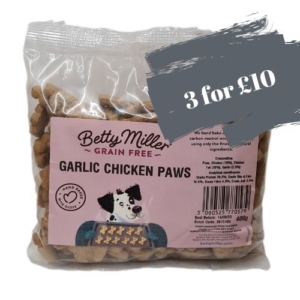 Betty Miller Garlic Chicken Paws 400g OFFER