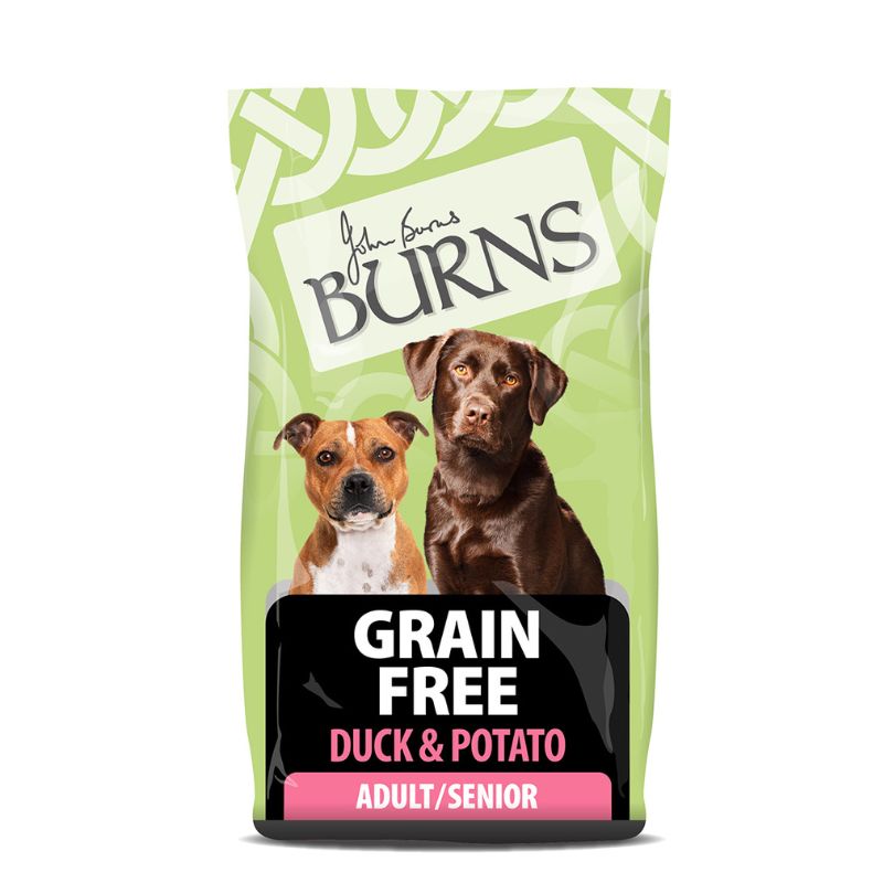 BURNS Grain Free Dog Food Duck & Potato Recipe