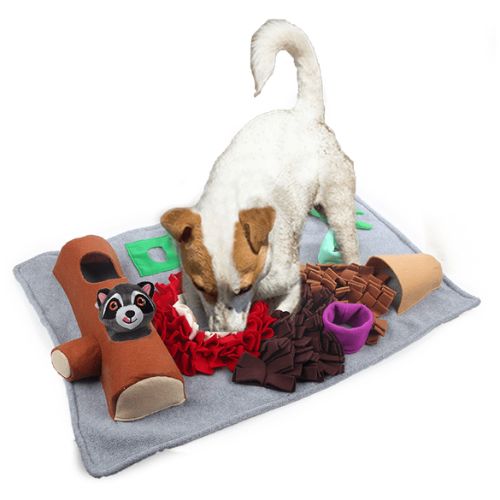 All for Paws DIG IT Fluffy Play Mat with Toy 76cm