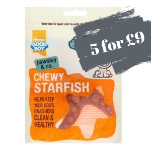 Good Boy Chewy Starfish 12cm OFFER