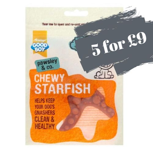 Good Boy Chewy Starfish 12cm