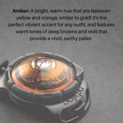 Orbiloc Safety Light Amber