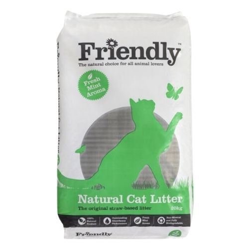 Friendly Natural Cat Litter 20kg