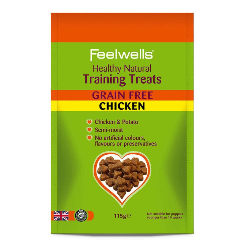Feelwells Grain Free Training Treats 115g